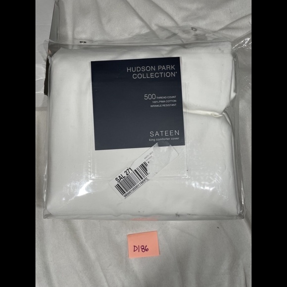 Hudson Park Other - NIB [ KING ] Duvet Cover for Hudson Park Embroidered Geo